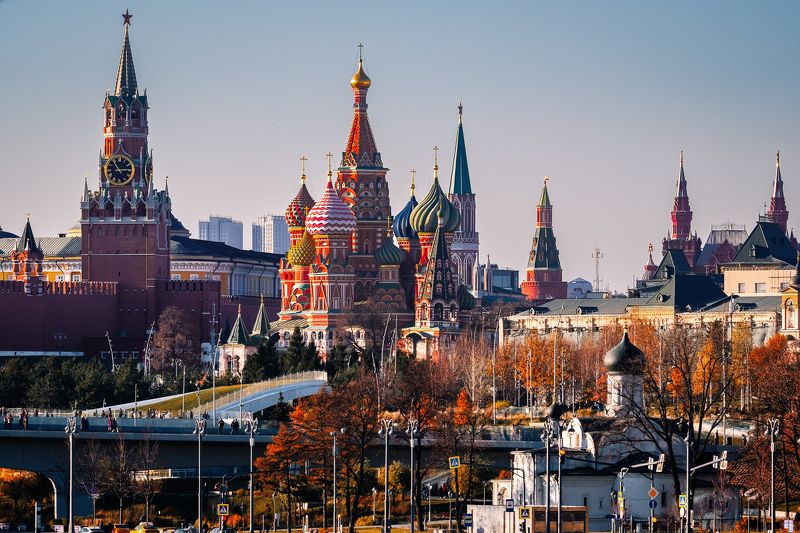 москва, кремль, красная площадь, зарядье, осень, солнечный день, moscow, kremlin, red square, zaryadie, autumn, sunny day Sunny Autumnphoto preview