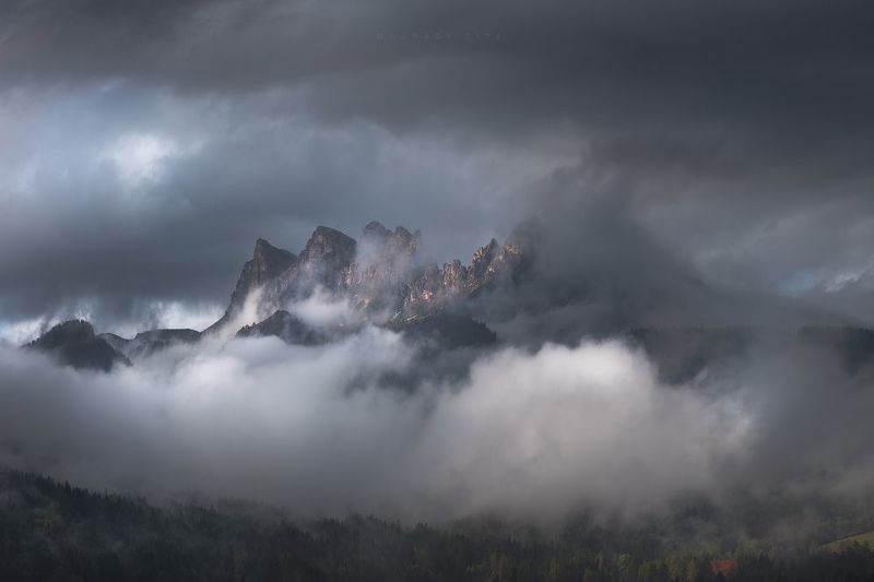 dolomiti, dolomites, sunrise, landscape, sky, sun, mountains, clouds, mountains, italy Covered by Cloudsphoto preview