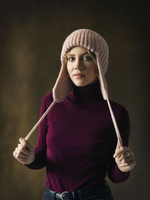 вязанная шапочка photo preview