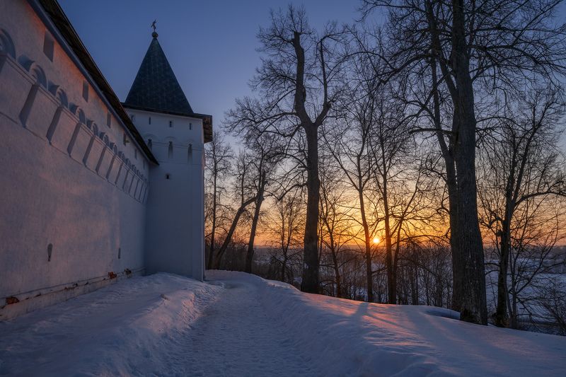 саввино-сторожевский монастырь, звенигород, восход, утро Утро в Звенигородеphoto preview