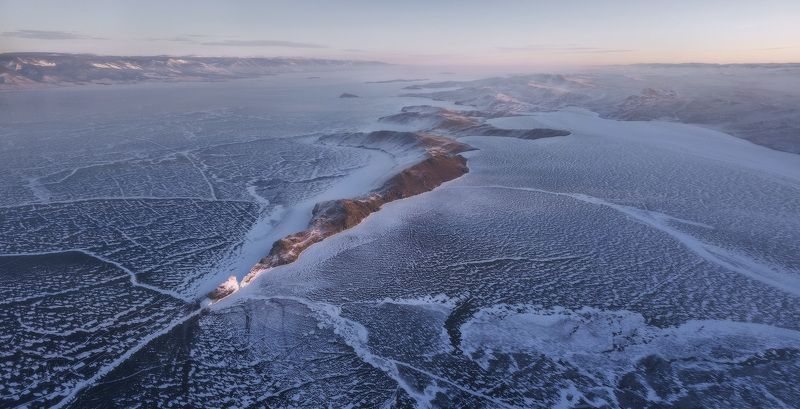 байкал, лед, хужир, байкал зимой, иркутская область, сибирь photo preview