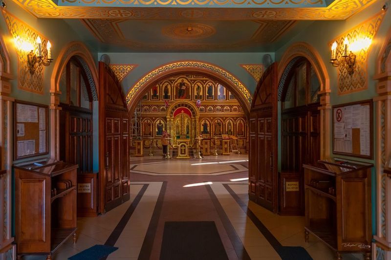 Александр Невский, храм, религия, православие, Калининград, Россия, фотография, архитектура, Alexander Nevsky, temple, religion, Orthodoxy, Kaliningrad, Russiaphotography, architecture Вход в храм Александра Невского.photo preview