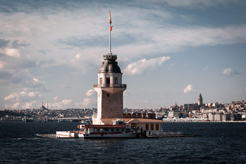 турция, стамбул, девичья башня, turkey, istanbul, maiden\\\'s tower Maiden\'s Tower (Kiz Kulesi)photo preview
