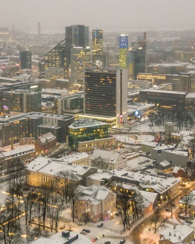 #christmasspirit #holidayseason #beautifuldestinations #wintermood #wintermagic #winterwonderland #snowsnowsnow #tallinn #tallinnoldtown #tallinngram #tallinn_city #visittallinn #visitestonia #ilusadeestipaigad #eesti #estonianwinter #tallinntownhall #dji ---photo preview