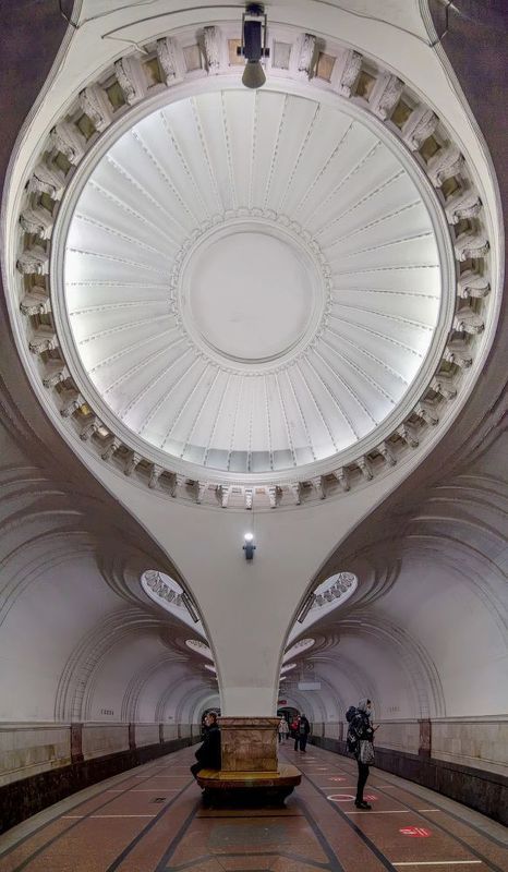 метро, сокол, станция, москва, транспорт, архитектура, город, геометрия Станция метро Соколphoto preview