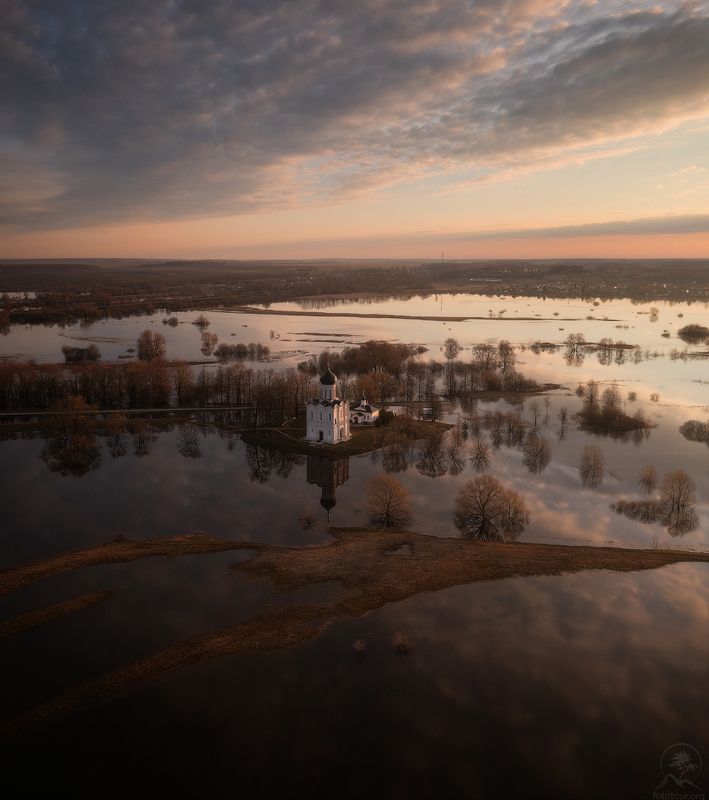 покрова на нерли, боголюбово, разлив СКОРО РАЗЛИВ фото превью
