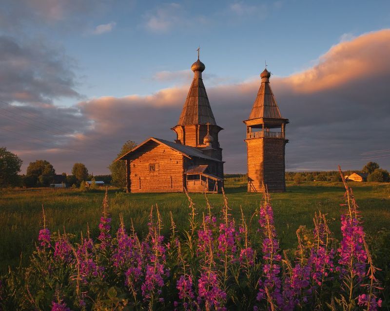Закат на Русском Севереphoto preview