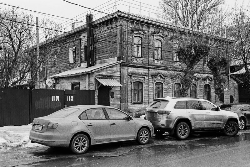 пленка, ilford, чб, b&w, pan100, nikon, film, analog, Рязань, центр. Доходный дом Архипова. фото превью