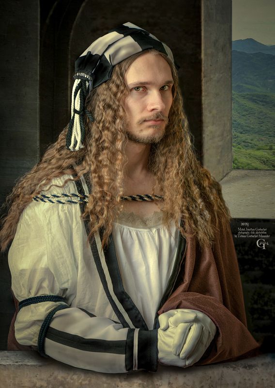Durer, self-portrait, man Inspired by Durer-3photo preview