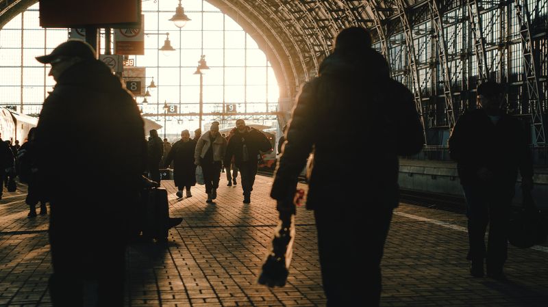 На вокзалеphoto preview