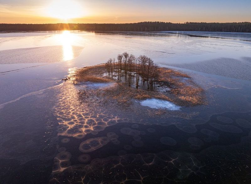 Утро в марте фото превью