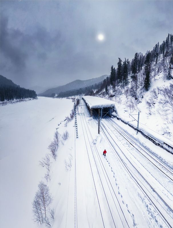 зима, лужба Лужбаphoto preview