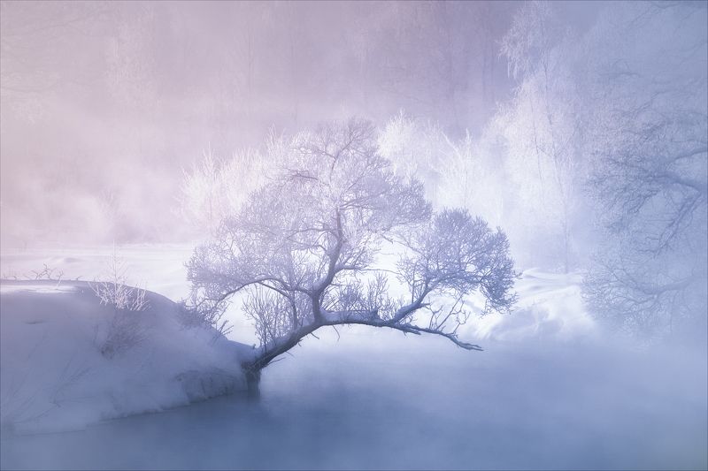 истра, утро, мороз, рассвет Балансируя на граниphoto preview