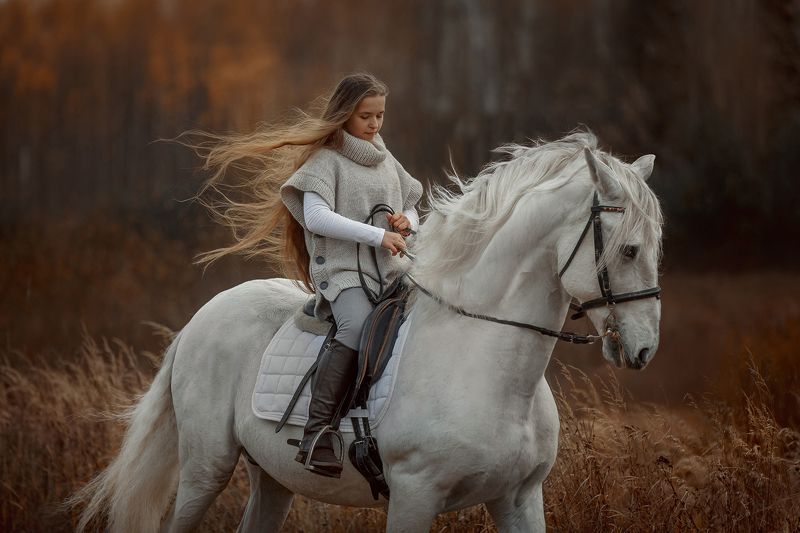 лошади, дети Gone with the Windphoto preview