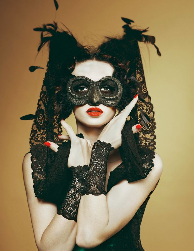 editorial, fashion, female, Bird of Paradise Editorialphoto preview