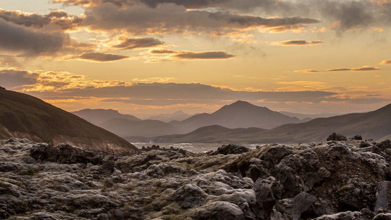 Серый мох Ландманналаугараphoto preview