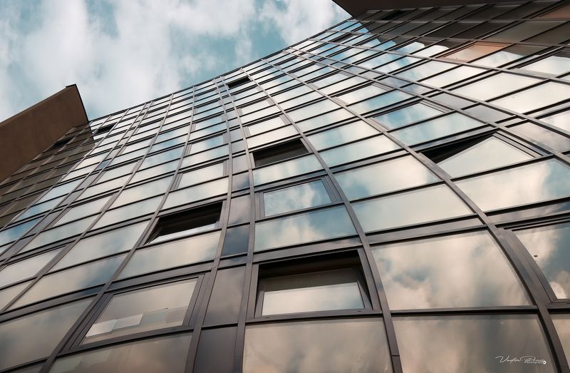 архитектура, волна, движение, город, стекло, фотография, изогнутый, пространство, Калининград, Россия, architecture, wave, motion, city, glass, photography, curved, space, Kaliningrad, Russia Волна.photo preview