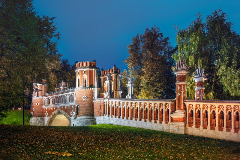 царицыно Осенний вечер в Царицыно фото превью