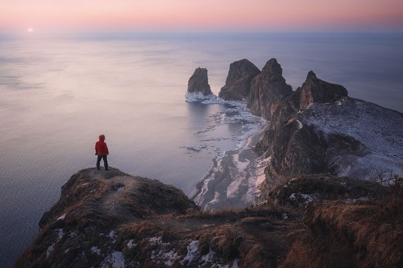 пейзаж, приморье, мыс четырех скал, рассвет Мыс четырех скалphoto preview