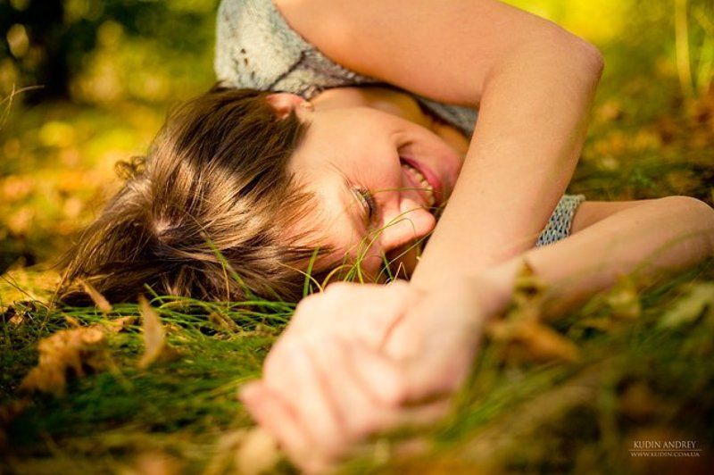 портфолио, портрет, выездная фотосъёмка, фотограф кудин андрей Улыбки осени ...photo preview