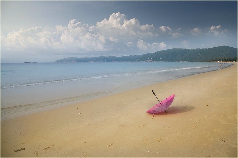 китай, хайнань, южно-китайское море, lampadina Китайские зарисовки. Про зонтик. фото превью