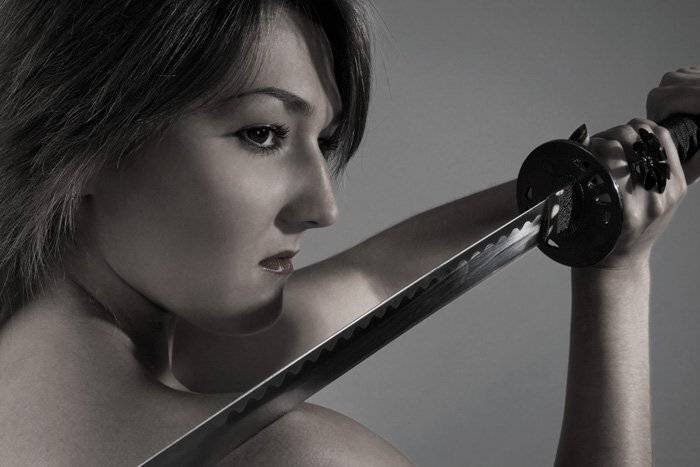 Кунаити(женщина-ниндзя). Автор: Медвешка , Медвешка