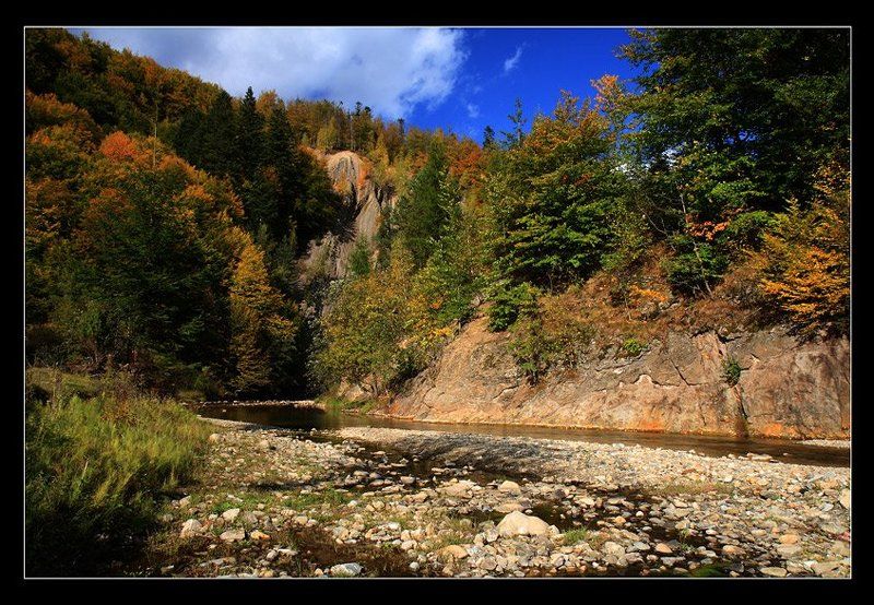 каньон, река, камни, осень Осень в каньонеphoto preview