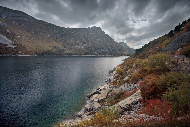 альпы, озеро, швейцария Сохранениеphoto preview