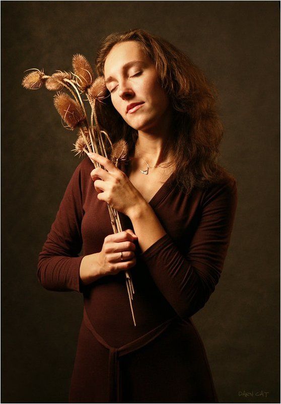 тревожные, сны, октября, девушка Тревожные сны октября фото превью