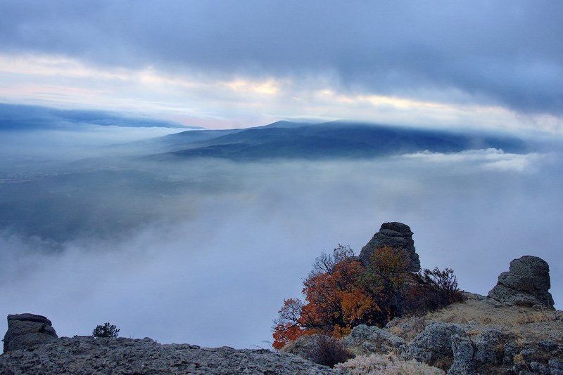 крым, демирджи, горы Между небом.photo preview