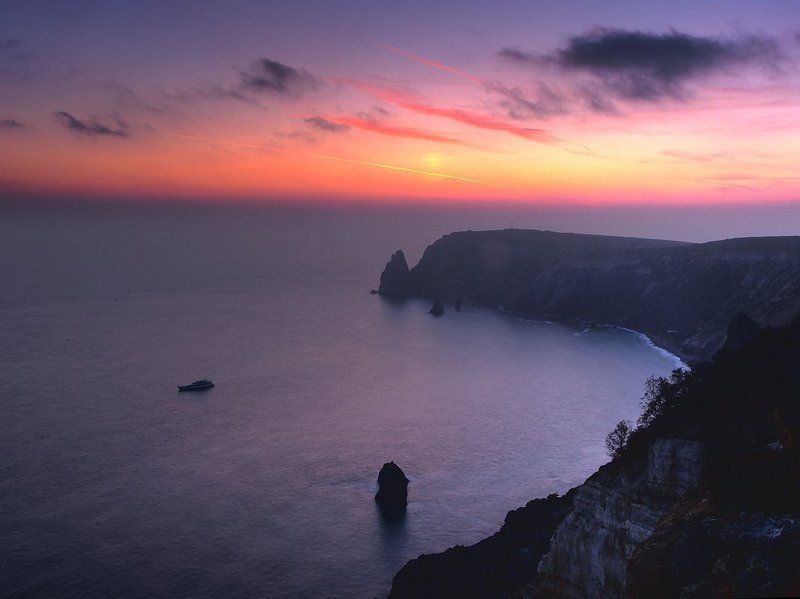 Закатный Фиолент...photo preview