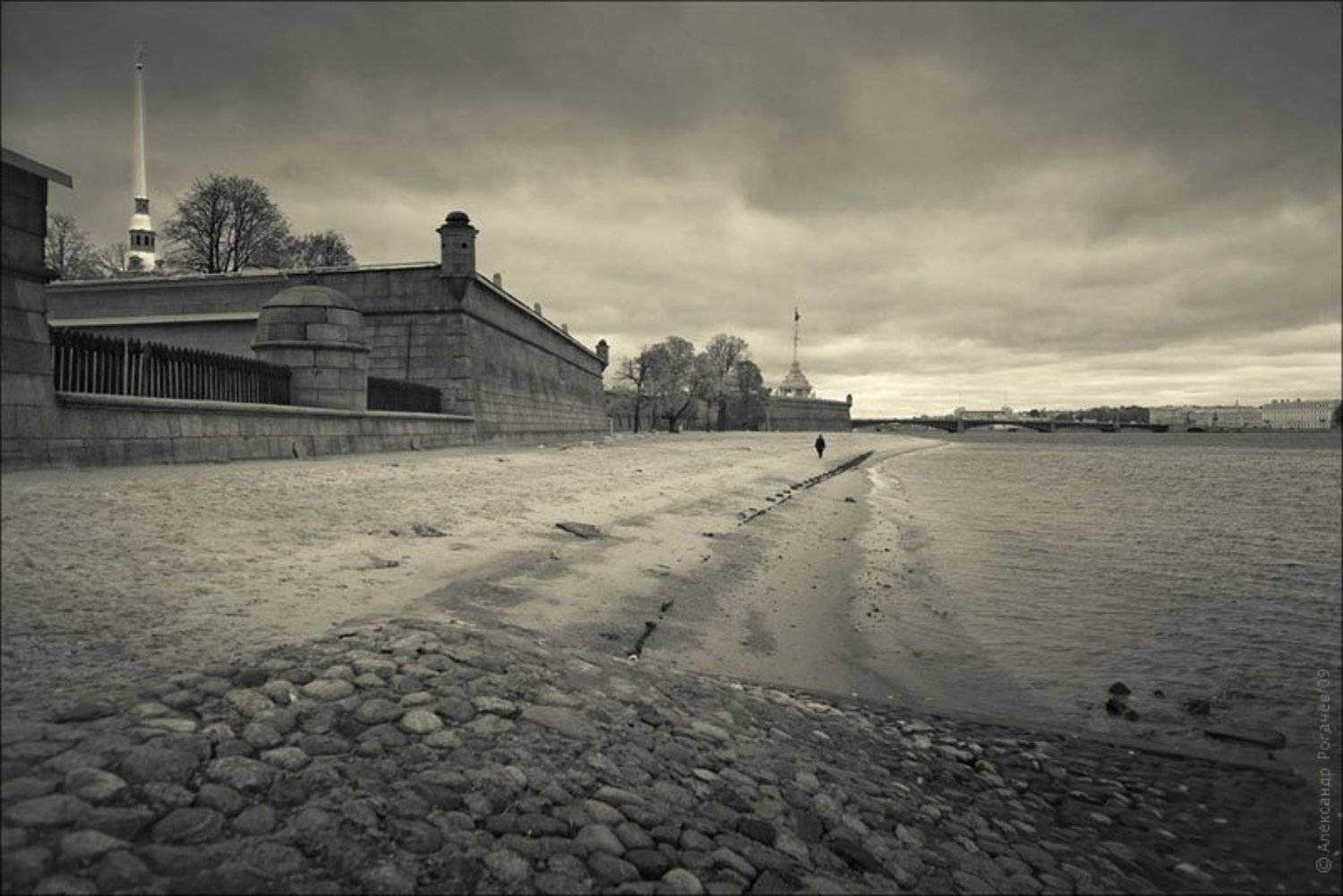 Петербуржский этюд. #2. Автор: Александр Рогачёв питер,осень,октябрь,сумерки, Александр Рогачёв