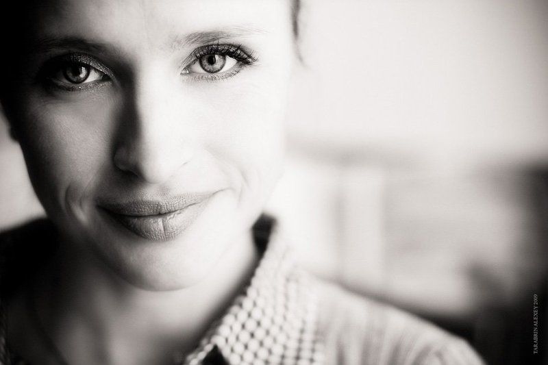 фото, девушка, черно-белое, canon 450 Наташа ...photo preview