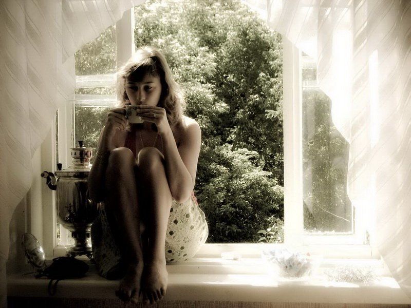 Утреннее чаепитие фото превью