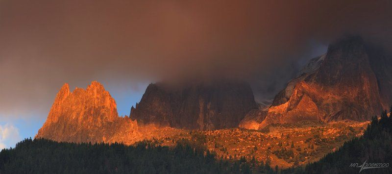 франция,france,mont blanc Свет уходящийphoto preview