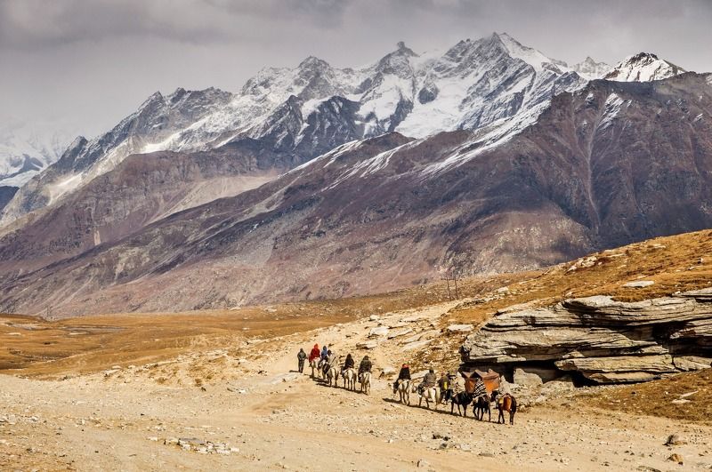 на перевале Рохтангphoto preview