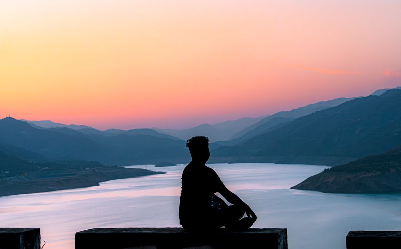 #evening  #uttarakhand #water #solitude #village #india #peace silancephoto preview