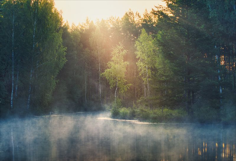 Тихо стелется туман.photo preview