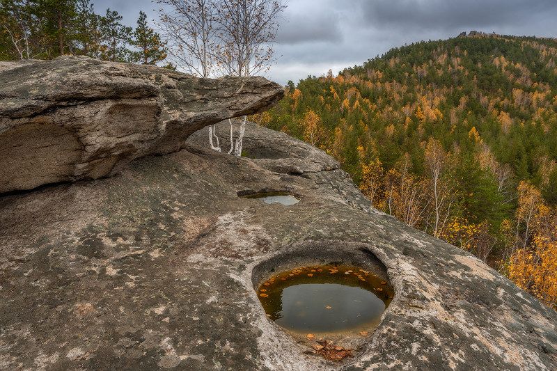 аракуль, скалы, горы, природа Аракульский шихан осеньюphoto preview
