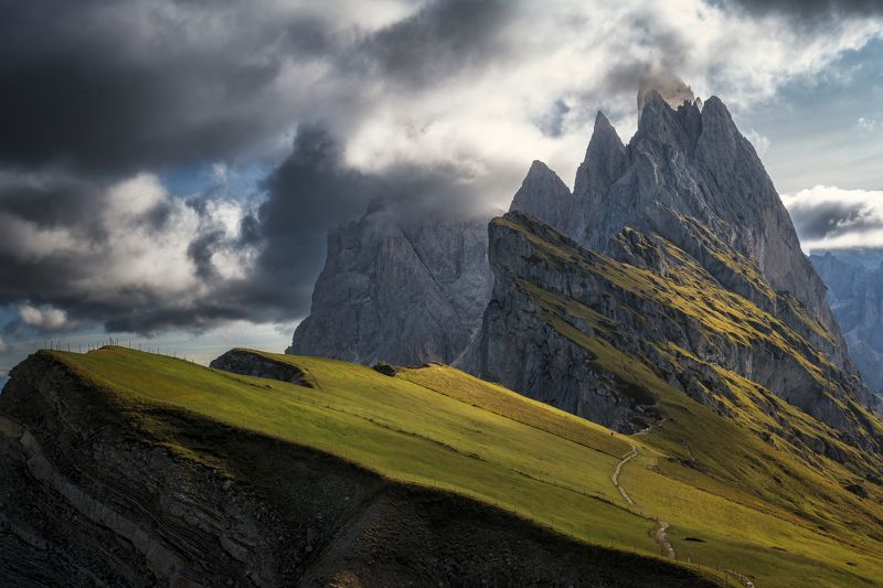 Dolomiti Seceda Nikon Landscape Italy Сечедаphoto preview