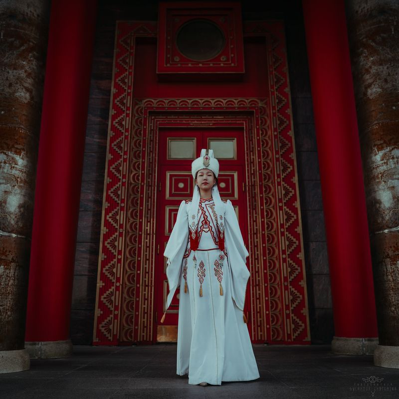 калмыкия, храм, буддизм, традиционный костюм, народы photo preview