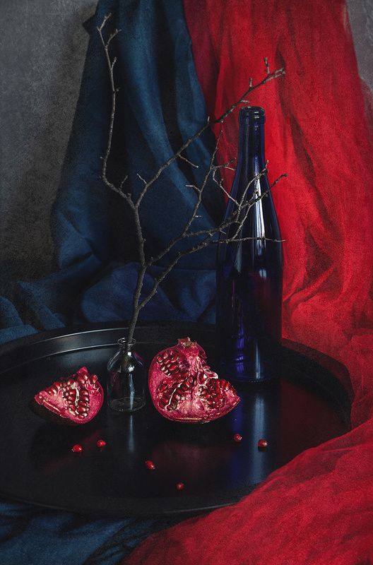 натюрморт, гранат Натюрморт с гранатомphoto preview