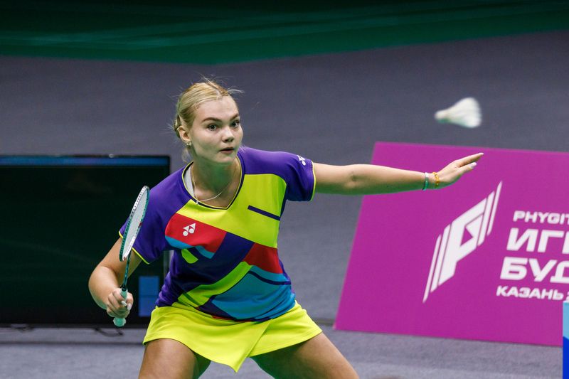 бадминтон, спорт, ракетка, волан Бадминтонphoto preview