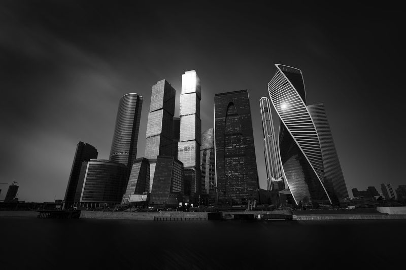 Москва-сити, Москва, город, архитектура Сити фото превью