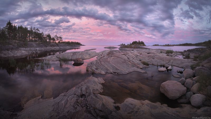 ладога, ладожские шхеры, карелия, северное приладожье, скалистые острова, сосны, белые ночи \