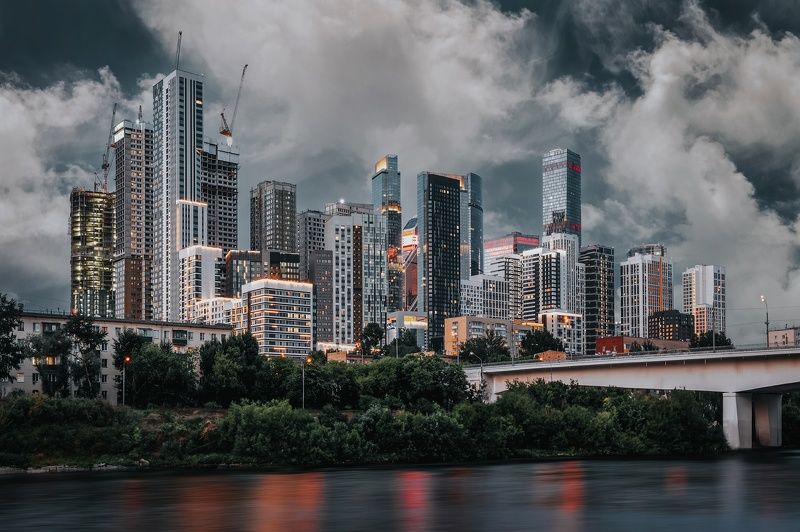 город, архитектура, москва, улица, street, city, moscow, russia, architecture Московские тучерезыphoto preview