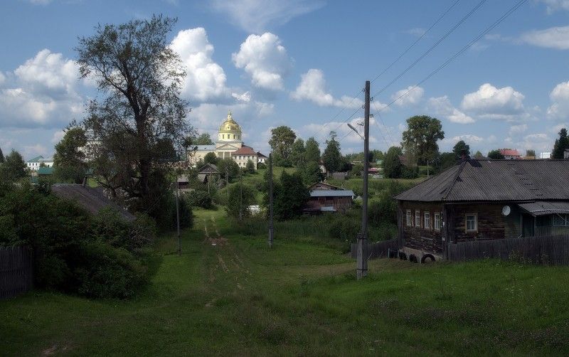 село, великорецкое, полдень, лето, дорога, храм, свет с.Великорецкоеphoto preview