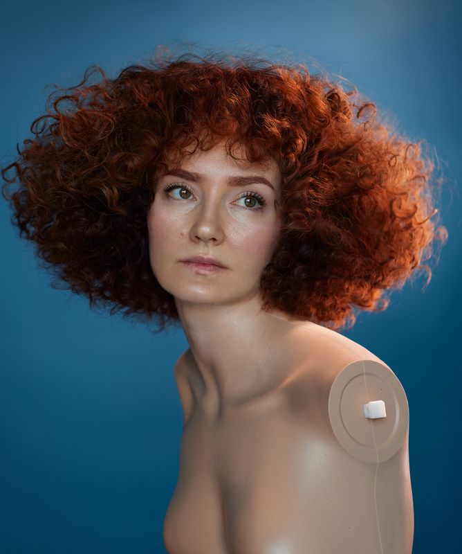 кукла, маникен, портрет, девушка, шатенка, прическа маникенphoto preview