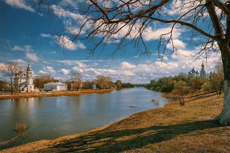 пейзаж, весна, архитектура, город, река, свет, цвет, александр никитинский Вологда, весна 2016...photo preview