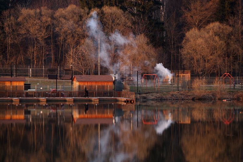 Пыхтинский пруд. Новая Москва.photo preview